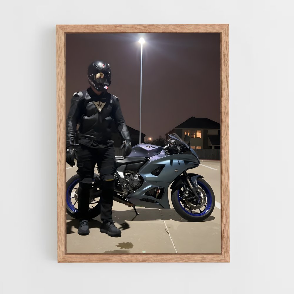 Poster Moto Ninja (vue 4)